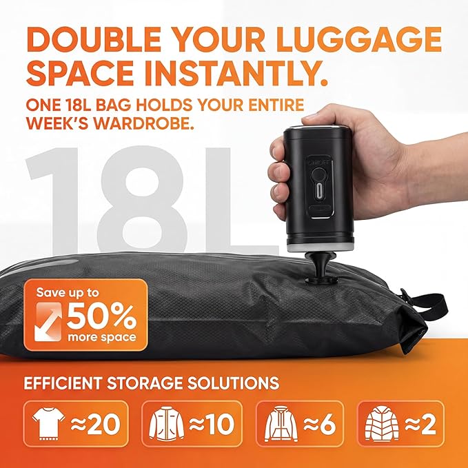 Veynoor™ Vacuum Storage Bags – Pack More, Carry Less